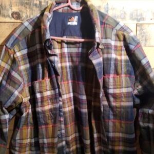 Men's Plaid Flannel Shirt
